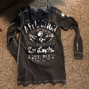 Affliction long sleeve shirt from buckle